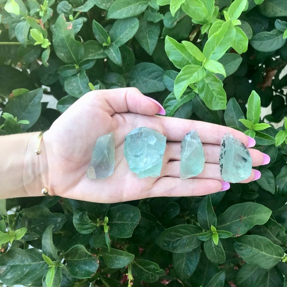 Green Fluorite Chunks🌿 - Picture 1 of 3